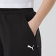 Puma (PUMA) women's sports suit 25 summer new comfortable breathable casual classic short-sleeved T-shirt loose five-point pants two-piece set 630565-01+692479-01 XS