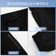 BOSIDENG 2024 new winter women's down pants elastic high waist casual sports versatile leg thickened trousers black 8056 XS 155/62A