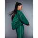 Nike Nike Offizielle Windrunner Windrunner -Serie Zheng Qinwens gleiche Sonnenschutzjacke für Frauen 010 Black_white M.