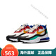 耐克（NIKE）Nike男鞋 Air max 270 react 女鞋休闲气垫运动跑步鞋 AO4971 AT6174-002 红黄蓝 40