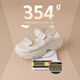 Sandales velcro à semelle épaisse zhr pour les femmes 2025 Nouvelle petite personne d'été semble grande et semelle douce sans se fatiguer les pieds G695 beige_ [6,5 cm d'époque] 34