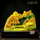 
Daxiuyu landscape ornaments high-end ornaments floor ornaments floor ornaments authentic jade hand-carved ornaments step by step 3899