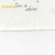 BALABALA-Kinderkleidung, ein langärmeliges T-Shirt für Kinder, Herbstmädchen-Blütenknospen-Ärmel, süßer Top-Pullover, modisch und komfortabel, weiß 10101 90