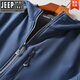Jeep Spirit Jeep Jacke Herren Frühling und Herbst Neue Softschalen winddichte wasserdichte mit Kapuze im Freien verdickte warme Fleecejacke schwarz 677a Herrenstil L.