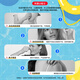 
Peak Swimming and Bathroom Dechlorination Shampoo Two-in-One Gentle Moisturizing Exercise 240g Blue Ocean Flavor