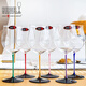 Liduo Riedel Austria Импортированная черная галстука -бабочка Бургундия Бордо Красное вино стекло 6 Цветная подарочная коробка роскошная 2 подарочные коробки Прозрачные стержни Bordeaux 1047ML