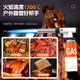 LINGDONGLI flamethrower gas tank nozzle fierce fire burning meat outdoor barbecue igniter high temperature flamethrower spray gun baking