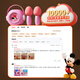 Cool fire toys girls birthday gifts girls fairy microphone children's toys 3-6 years old 4 little girls 5 girls 7-14 years old kids