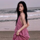 
Lekali dress pure long skirt pink backless halter neck halter women summer skirt beach vacation atmosphere pink backless sexy neck halter dress 90-110Jin [Jin equals 0.5 kg] M 90-105Jin [Jin equals 0.5 kg]