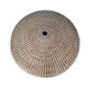 
Handmade reed grass weaving steamer hat steamer steamer steamer steamer stainless steel aluminum pot steamer steaming cover rural big pot straw cover green 7374cm edge
