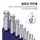 Japan imported standard long hexagon wrench set flat head ball head hexagon key RS/TS-679 TS-6 diamond head 6 piece set 1.5mm-5mm