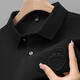 La Hailan Home Shopping Mall misma camiseta de manga corta para hombres de verano, algodón puro de algodón de algodón de algodón de alta gama, pesado 9901-Caki M recomendado 90-110Jin [Jin equivale a 0.5 kg]