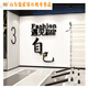 Gym culture wall decorations inspirational slogan stickers drawing sports poster internet celebrity yoga studio interior background 12806 Meet good self-big red and black big