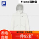 Официальный женский набор из двух частей FILA 2025 Spring New Outdoor Sports Basic с капюшоном - BK S160/80A/S Одиночный размер
