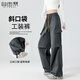 
Free-designed work pants for women in autumn 2025 new high-waist wide-leg paratrooper casual pants outdoor sports mountaineering charge pants
