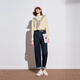 Three Color [Fat-proof Denim] 2025 Autumn New Trousers Jeans Straight Pants Casual and Versatile M