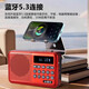 Jingdong Logistics Radio, echtes neues S82-Karten-Bluetooth-Radio, Lied, Oper, Geschichtenerzählen, Lernen, FM, Bluetooth, Audio, speziell für ältere Menschen, Rot (Standardversion)