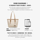 Crtnzo Kroez Bolsa de lujo Bolsa para mujeres 2025 Nuevo bolso de hombro Nicho Bolsa Cumpleaños Chino Bolso de regalo de San Valentín Beige - Sensación práctica y de alta gama para dar a novia y esposa