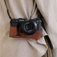 Convient pour Sony 7 Camera Sac Micro Single Protective Cover Leather Case 7374 GOLINE CUIR 96400 Base A7C Crazy Horse Cuir [Cuir Base]