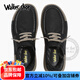 Walker Shop休闲鞋男2025新款夏季舒适透气冰丝帆布鞋男时尚板鞋欧洲站男鞋 黑色【内增高】 39 【皮鞋码】