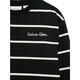 Calvin Klein Jeans女童圆领棉质横条纹罗纹针织套头毛衣 花色 均码 |10Y