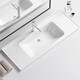 Taichung Basin Semii-eingebettetes Waschbecken integriert Keramik Single Badezimmer Badezimmerschrank-Becken Haushaltswaschbecken 1047 [1010x470]