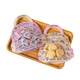 Paparotti biscuit packaging bag food grade self-sealing snack snowflake candy cookie cartoon tote bag 25 pieces
