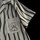 Arctic Velvet Herren Pyjamas 2025 Neue Wolken Sommer Striped Casual Home Clothing Set Dünner Sommer Kurzärärmelte Pyjama Männer 12529 L Empfohlen 100-130jin [Jin ist 0,5 kg]
