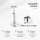 First encounter F136 medical titanium alloy earrings for ear piercing, titanium steel earrings for men, next-day delivery, ear-raising stick for women, no need to take them off when sleeping, 3mm ball * 8mm long earrings, 1 pair, medical