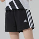 阿迪达斯 （adidas）女装运动套装 三叶草时尚休闲服短袖T恤衫宽松透气休闲短裤两件套 IR9533+JE1309 S