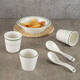 Sanqihu Tischgeschirr Imitation Porzellan Restaurant Schalen und Gerichte Set Hotel Hot Pot Set Tisch Plastik Dip Sauce Schüssel Reis Schüssel Teller Löffel Werbung LD-1047 Green Edge