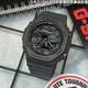 Casio (Casio) Oktagonaler Schwarzer Krieger GSHO Bauernhaus Eiche Carbonfaser Uhr GA21001A12110ET GA-2100-1A1 Membran