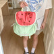 Neuer Sommerkontrast Mini -Rucksack für weibliche Student Guava Pendeln süße kleine Schoolbag kleine Rucksack Wassermelone großer Größe