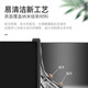 Jiumuwang Black Nano Spüle Single Tank 304 Edelstahl Küchenwaschbecken Handwaschbecken eingebettetes Großgröße Undercounter Basin Schwarz Goldstahl Nano 4840 [Standardpaket]