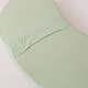 Class A children's silicone pillow 0 to 6 years old baby neck protection washable infant kindergarten primary school student pillow core 3-5cm 0-6 years old solid color Ji Fanxi-Fangcao Green 55*33*3cm 1 piece
