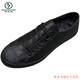 Woodpecker men's shoes 2025 new spring trendy shoes casual shoes breathable men's leather shoes trendy flat-soled British all-match shoes SS9851 black and white 38