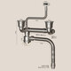
MICOE kitchen wash basin drain pipe accessories sink sink drain double tank dishwasher pipe set
