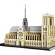 Pinzhixing Building Blocks (PZX) Children's Handmade Educational Assembly Micro-Part Building Blocks Toys World Architecture Paris 9923 See the picture below