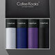 CK New Trendy Men's Wears Modal Classic Classic, cómodo y transpirable, Boxer Boxer Boxer Cotton 4877 Set (Box) 2xl