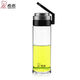 Copa de vidrio de una sola capa Heenoor Gran capacidad con anillo de elevación al aire libre espesado con té de malla de filtro a bordo de té de té de té auténtico color xn-6076-695ml