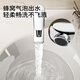 
Jiumu Bathroom Brass Basin Faucet Household Basin Washing Basin Washing Core Basin Hot and Cold Water Faucet [Bright Silver] Zinc Alloy Minimalist Basin Faucet 3271