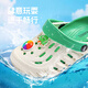Annil Children's Slippers 2025 Nouvelle merde d'été Feel Wear Wear Mid-Garn's Bag's Bag-Toe Sandals Hole Chaussures 7455 Orange 34 (220 mm tailles recommandées 34-35)