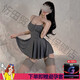 
Feimufeng condom ice silk suspender skirt pure desire pajamas women sexy women 2025 new summer style high-end and large [2 pieces] 6625 suspender skirt + 6656 classical cheongsam single size [suggested weight 80-120 Jin [Jin equals 0.5 kg]]