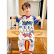 Ultraman (ULTRAMAN) 2025 summer new one-piece children's pajamas boys home clothes Ultraman pattern cotton pure cotton sleeping bag 9923# green dinosaur 170 6 size height 80-90cm weight 25-30Jin [Jin equals 0.5 kg]