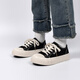 Chaussures en toile à semelles épaisses mondiales pour femmes 2025 Summer des femmes nouvelles femmes Sofle Sole Sole Solenable Soufflent Casual et Lightweight Sports Chaussures Fomen Women Black 36