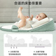 9i9 baby anti-vomiting slope cushion pillow newborn baby breastfeeding pillow auxiliary feeding pillow light oxygen green 0-36 months