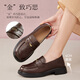 Best 24 Automne Shopping Mall Som Style Modage de style collégial Chaussures pour femmes à talons épais A3512CA4 Black 37