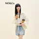 
MO/Co.[active series] Jacket 2025 autumn new product UPF50+ sun protection outdoor hooded jacket MBE3JKT025 cream yellow S /160