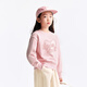 Annil children's clothing girls' round neck long-sleeved sweatshirt 2025 autumn new style printed sweet sequin casual stretch top