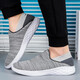 Nuevos zapatos de tela suave y voladora de verano. Ligero liviano RESISTENTE RESISTENTE ANTERIOR DE CLACK-ABSORBINO Y SAPA CONDICIO ZAPATOS MENORES PROTECCIÓN APROTECCIÓN APRODUCTOS 9901 Blanco y negro (mismo estilo para hombres y mujeres) 45